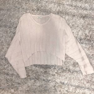 Cotton On Women’s Cropped Sweater Beige Size Small